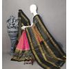 PALUIDSS5F22TDDC02- Ikat silk saree