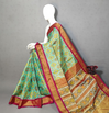 PGMRFTHS4D01NTCC07- Full Tissue Ikat silk saree