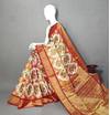 PGMRFTHS4S30NTCD21- Full tissue Ikat silk saree