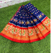 PSDHZSLG4V13ITDC30- Zero size Ikat silk lehenga