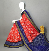 PRKSILWS4V27XEDC24- light weight Ikat silk saree