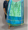 PSSIISDP4D18ECCD30- Ikat silk dupatta