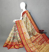 PGMRFTHS4S30NTCD10- Full tissue Ikat silk saree