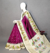 PGMRIDSS4O22NICD03- Ikat silk saree