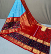 PSRGKBRS4V22FSCD06- Kanchi border Ikat silk saree