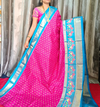 PGMRIDSS4S29BBDC29- Ikat silk saree