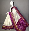 PRKSILWS4V14XZDC03- light weight Ikat silk saree