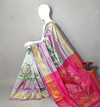 PGMRISSS4D09ISDC23- Ikat soft silk saree