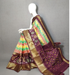 PGMRIDSS4S21BBCC05- Ikat silk saree