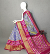 PGMRIDSS4S21BBCC31- Ikat silk saree