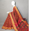 PGMRIDSS4O01BICC10- Ikat silk saree