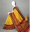 PRKSILWS4V27XEDC47- light weight Ikat silk saree