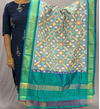 PSSIISDP4D29ECDC19- Ikat silk dupatta