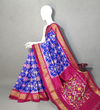 PGMRIDSS4S17TFCD37- Ikat silk saree