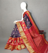 PGMRIDSS4O09BBDD11- Ikat silk saree