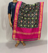 PSSIISDP4D18ECCD48- Ikat silk dupatta