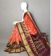 PGMRIDSS4S21BBCC04- Ikat silk saree