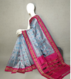 PRKSILWS4S24SICD07- light weight Ikat silk saree