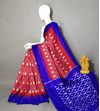 PRKSILWS4S24SZDC31- light weight Ikat silk saree