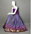 PRIHFSLG4D25SZCD11- Free Size Ikat Silk Lehenga