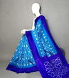 PRKSILWS4S24SZDC43- light weight Ikat silk saree