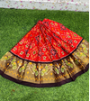 PSDHZSLG4V13ITDC40- Zero size Ikat silk lehenga