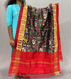 PSSIISDP4V13EECD02- Ikat silk dupatta