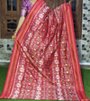 PGMRIDSS5J10NICD02- Ikat silk saree