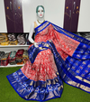 PSRGIDSS4S25BSDD25- Ikat silk saree