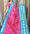 PGMRIDSS4S29BBDC31- Ikat silk saree