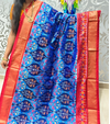 PSVHIDSS4V12BTCD10- Ikat silk saree