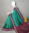 PRKSILWS4D10SZDC14- light weight Ikat silk saree