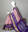 PGMRIDSS4S21BBCC08- Ikat silk saree