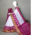 PGMRIDSS4O01BICC28- Ikat silk saree