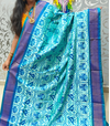 PSVHIDSS4V12BTCD09- Ikat silk saree