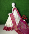 PGMRIDSS4D04BXDC47- Ikat silk saree