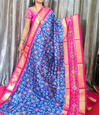 PGMRIDSS4S29BBDC33- Ikat silk saree