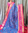 PGMRIDSS4O27BBCC31- Ikat silk saree