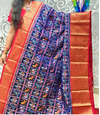 PSPHKBRS4V09FSDC03- Kanchi border Ikat silk saree