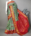 PSTHIDSS4D03NCDD15- Ikat silk saree