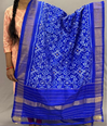 PSSIISDP4D29ECDC54- Ikat silk dupatta