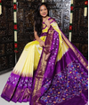 PRKSIDSS4G08NECC11- Ikat silk saree