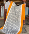 PUSNICTS4N10ZDDC21- Ikat cotton saree