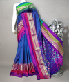 PSTHIDSS4D02NCCD10- Ikat silk saree