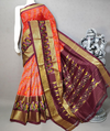 PSTHIDSS4D08NDDC04- Ikat silk saree