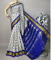 PRIHIDSS4D17BSDC13- Ikat silk saree