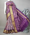 PSTHIDSS4D17NCCD18- Ikat silk saree