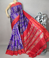 PRIHIDSS4D30BSCD01- Ikat silk saree