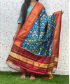 PSDHISDP4S23ZBCD44- Ikat silk dupatta