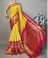 PRIHC3PS4O14NCCD06- Ikat silk saree